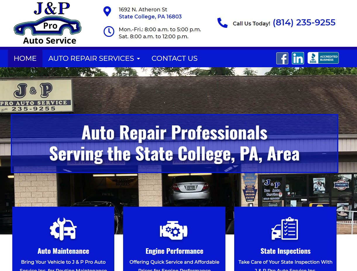 J & P Pro Auto Service EZToUse 